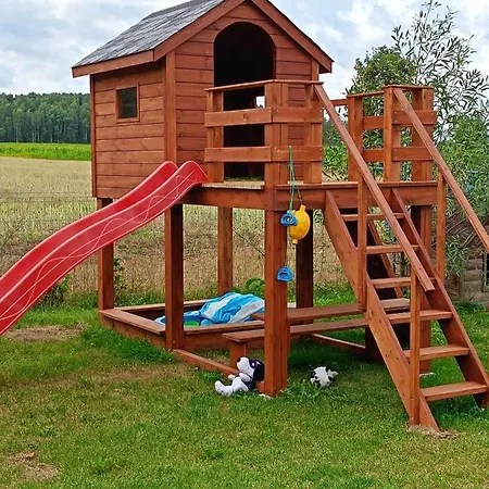 Domek Letniskowy Przy Gorach Majowych Goniadz Exterior photo
